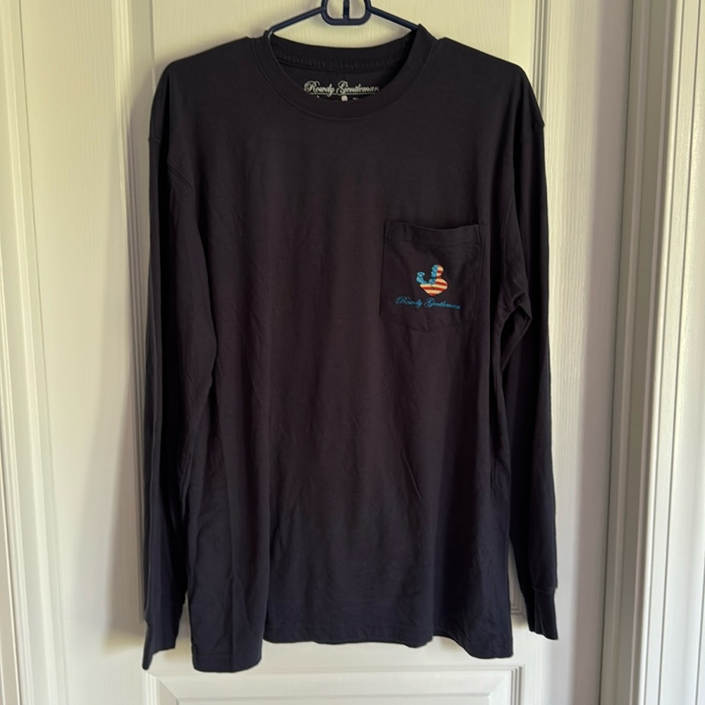 Rowdy Gentlemen long sleeve t shirt with pocket